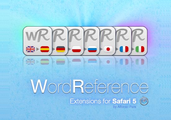 WordReference Translator Safari Extension